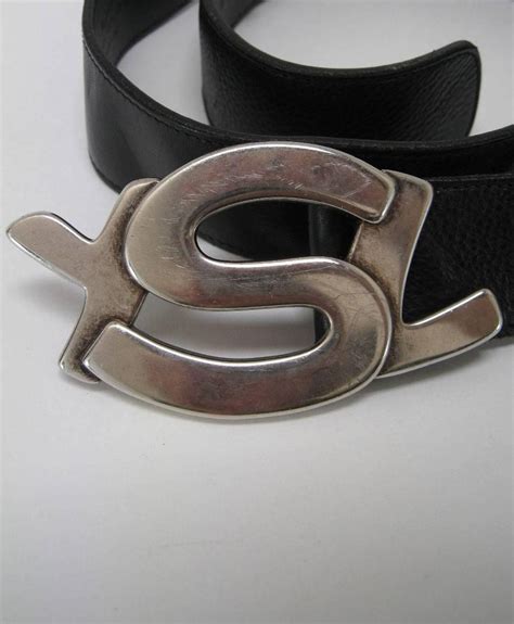 ysl belt ioffer|YSL buckle belt.